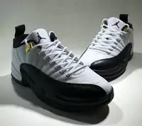 air jordan retro 12 hydro pour hommes white black